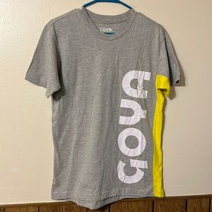 Pre-Owned Goya Gray Short Sleeve T-Shirt Tee Shirt Medium Cotton Blend Unisex